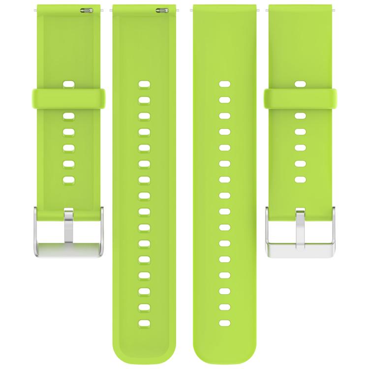 For CMF Watch 3 Pro / CMF Watch Pro2 Solid Color Silicone Watch Band(Lime) - free shipping - PMC TechLife - Order now!