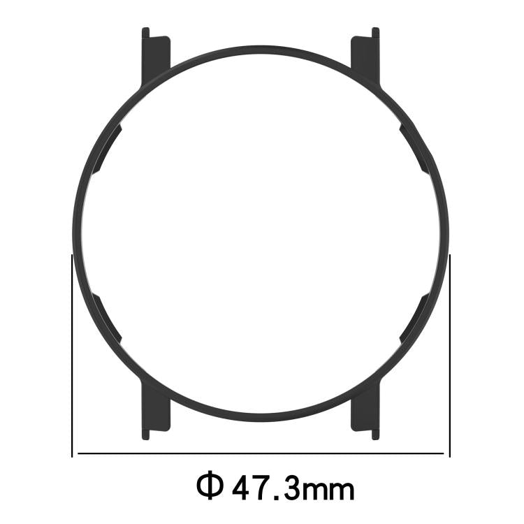 For CMF Watch 3 Pro Half Coverage Hollowed PC Watch Protective Cover(Black) - free shipping - PMC TechLife - Order now!