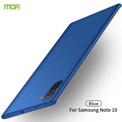 MOFI Frosted PC Ultra-thin Hard Case for Galaxy Note10(Blue) - Galaxy Phone Cases by MOFI | Online Shopping South Africa | PMC Jewellery