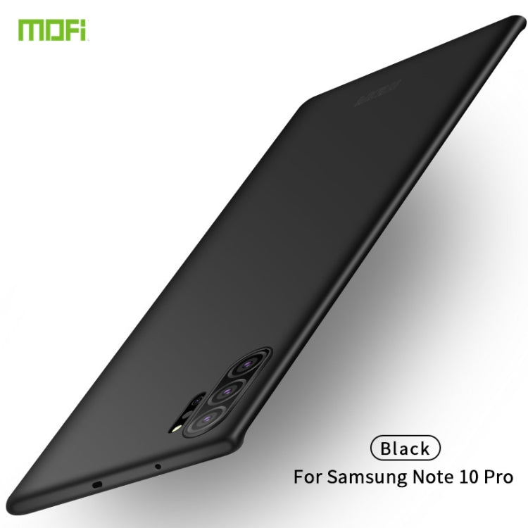 MOFI Frosted PC Ultra-thin Hard Case for Galaxy Note10 Pro(Black) - Galaxy Phone Cases by MOFI | Online Shopping South Africa | PMC TechLife