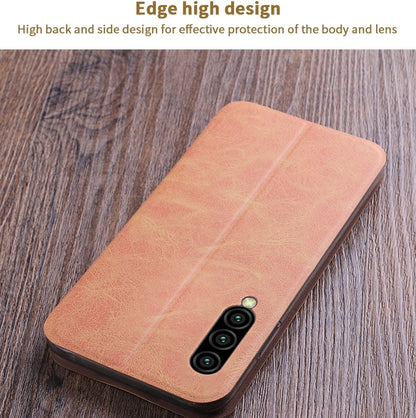 MOFI Crazy Horse Texture Horizontal Flip Protective Leather Case for Xiaomi Mi CC9e / A3(Brown) - Xiaomi Cases by MOFI | Online Shopping South Africa | PMC Jewellery