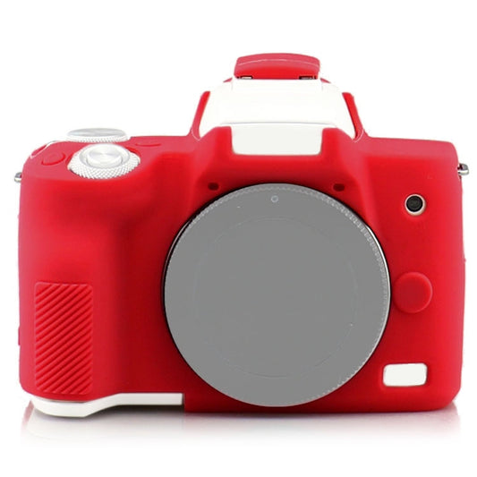 Richwell  Silicone Armor Skin Case Body Cover Protector for Canon EOS M50 Body Digital Camera(Red) - Protective Case by Richwell | Online Shopping South Africa | PMC Jewellery | Buy Now Pay Later Mobicred