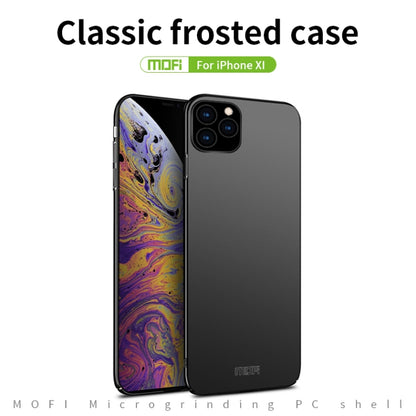 For iPhone 11 Pro MOFI Frosted PC Ultra-thin Hard Case (Blue) - iPhone 11 Pro Cases by MOFI | Online Shopping South Africa | PMC Jewellery