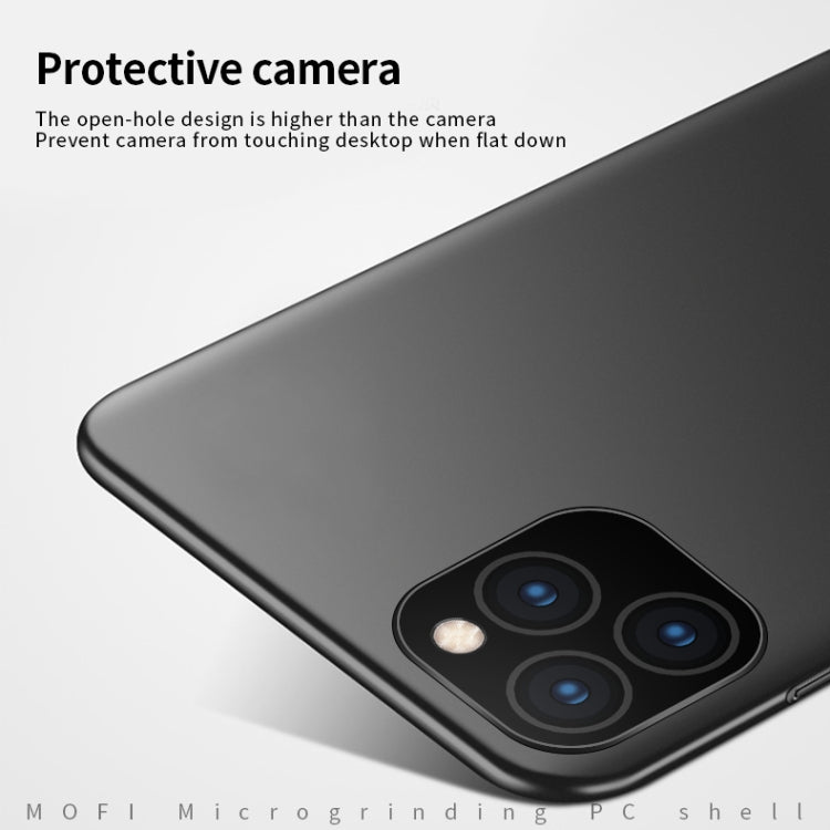 For iPhone 11 Pro Max MOFI Frosted PC Ultra-thin Hard Case (Blue) - iPhone 11 Pro Max Cases by MOFI | Online Shopping South Africa | PMC TechLife | Buy Now Pay Later Mobicred
