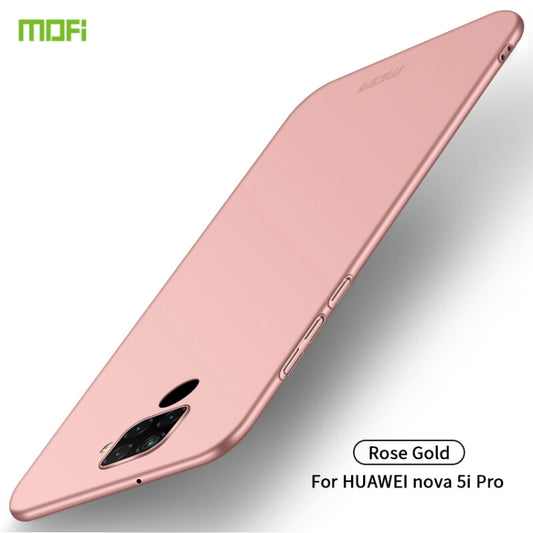 MOFI Frosted PC Ultra-thin Hard Case for Huawei Nova 5i Pro(Rose gold) - Huawei Cases by MOFI | Online Shopping South Africa | PMC Jewellery