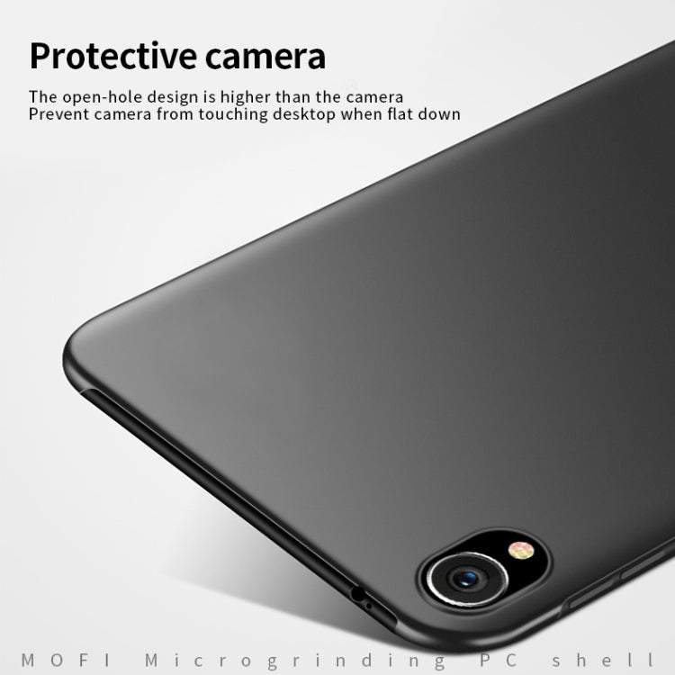 MOFI Frosted PC Ultra-thin Hard Case for Motorola Moto E6(Black) - Motorola Cases by MOFI | Online Shopping South Africa | PMC Jewellery