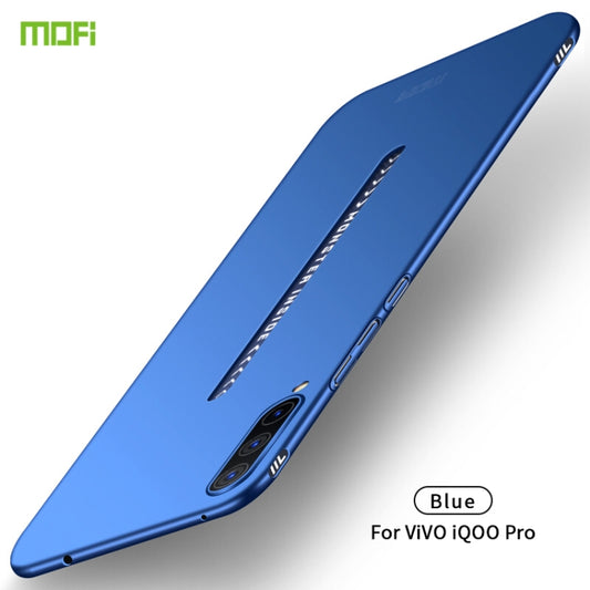 For ViVO iQOO Pro MOFI Frosted PC Ultra-thin Hard Case(Blue) - vivo Cases by MOFI | Online Shopping South Africa | PMC Jewellery