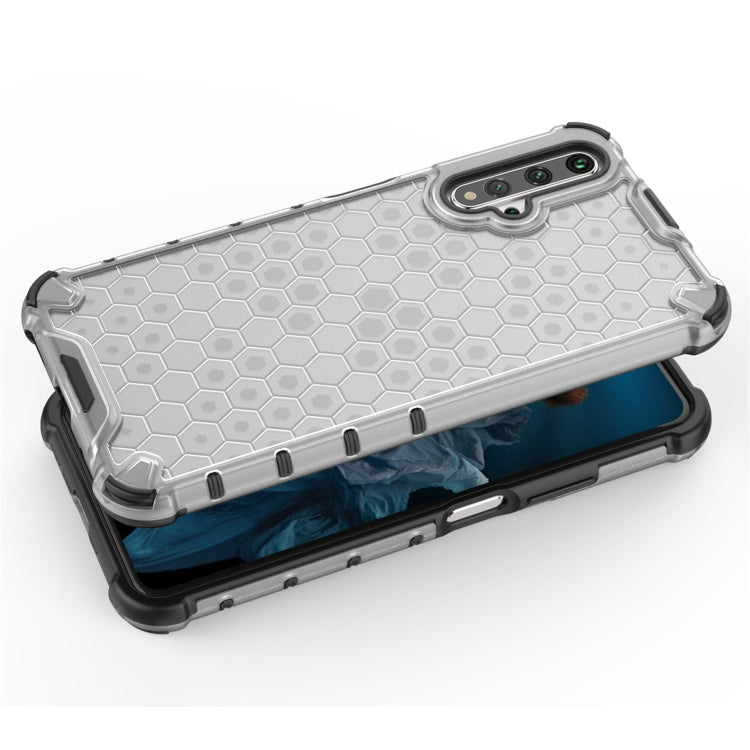 For Huawei Nova 5T Shockproof Honeycomb PC + TPU Case(Green) - Huawei Cases by PMC Jewellery | Online Shopping South Africa | PMC Jewellery | Buy Now Pay Later Mobicred