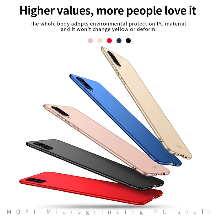 For Galaxy A70 MOFI Frosted PC Ultra-thin Hard Case(Black) - Galaxy Phone Cases by MOFI | Online Shopping South Africa | PMC TechLife | Buy Now Pay Later Mobicred