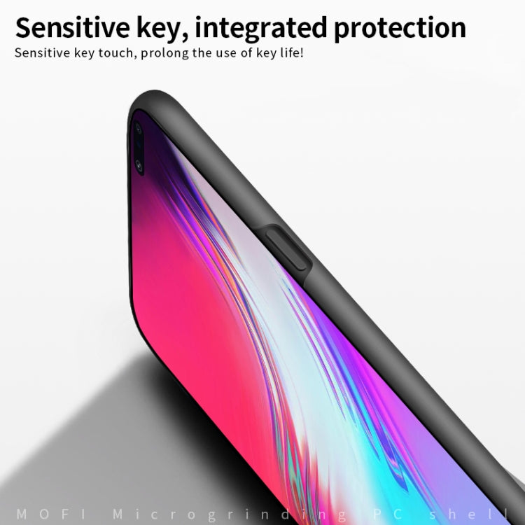 For Galaxy S10 5G MOFI Frosted PC Ultra-thin Hard Case(Rose gold) - Galaxy Phone Cases by MOFI | Online Shopping South Africa | PMC TechLife | Buy Now Pay Later Mobicred