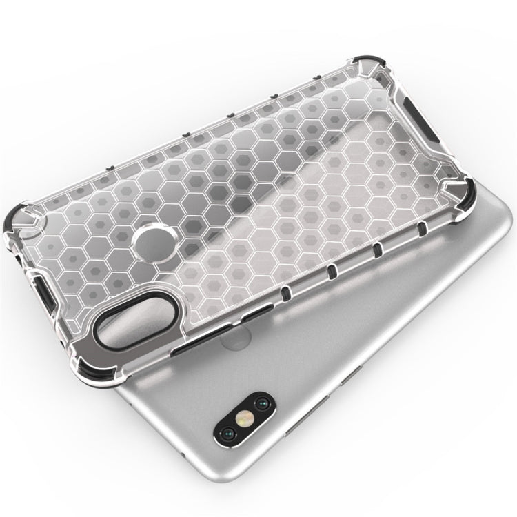 For Xiaomi Redmi Note5/Note5 Pro Shockproof Honeycomb PC + TPU Case(White) - Xiaomi Cases by PMC TechLife | Online Shopping South Africa | PMC TechLife
