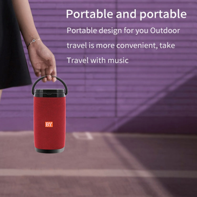 NBY 6650 Portable Multi-function Bluetooth Speaker 3D Surround Stereo Sound, Support Wireless Charging(Red) - Desktop Speaker by NBY | Online Shopping South Africa | PMC Jewellery | Buy Now Pay Later Mobicred