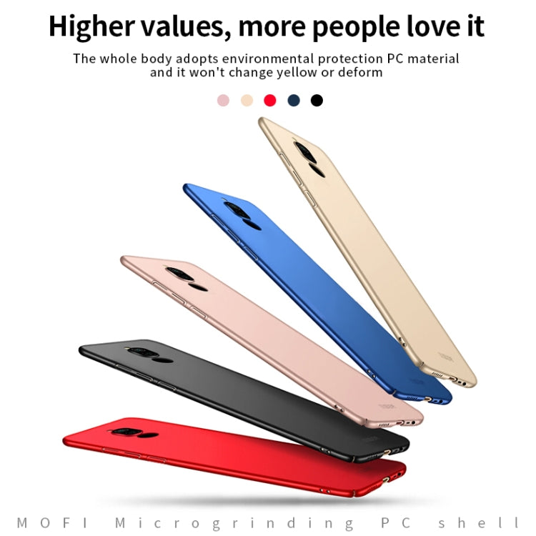 For Xiaomi RedMi 8 MOFI Frosted PC Ultra-thin Hard Case(Red) - Xiaomi Cases by MOFI | Online Shopping South Africa | PMC Jewellery