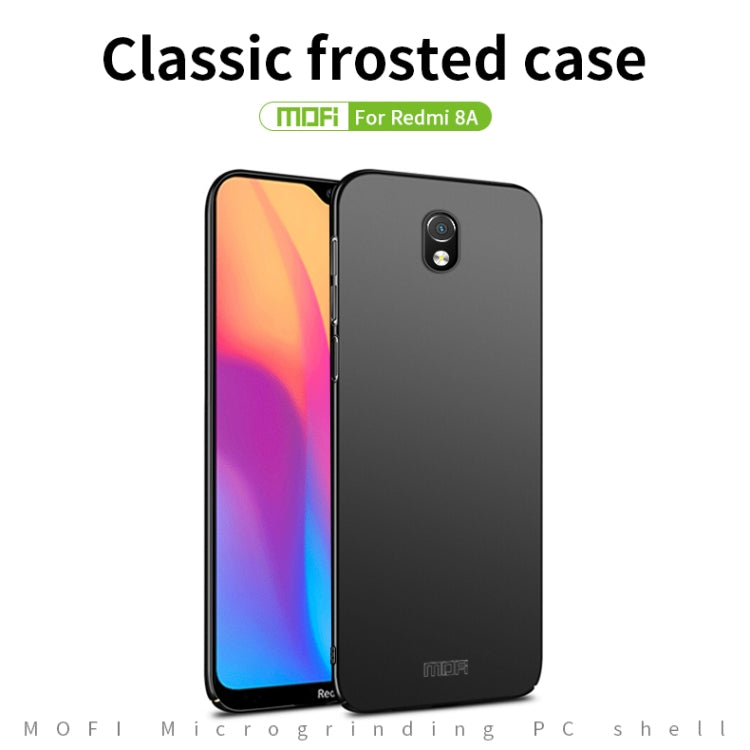 For Xiaomi RedMi 8A MOFI Frosted PC Ultra-thin Hard Case(Black) - Xiaomi Cases by MOFI | Online Shopping South Africa | PMC Jewellery