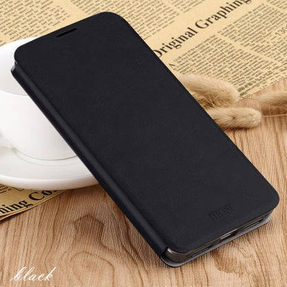 For Xiaomi RedMi 8 MOFI Rui Series Classical Leather Flip Leather Case With Bracket Embedded Steel Plate All-inclusive(Black) - Xiaomi Cases by MOFI | Online Shopping South Africa | PMC Jewellery