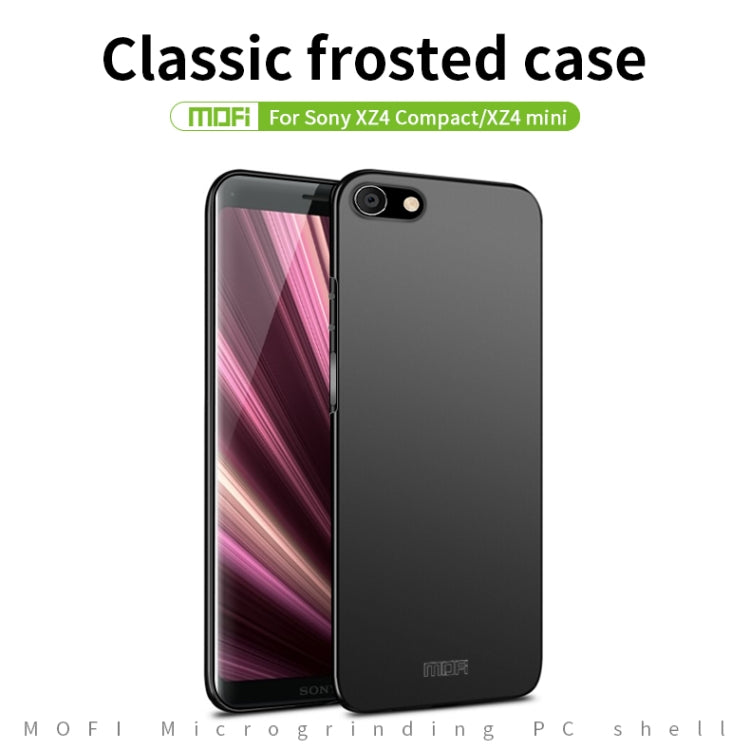 For Sony XZ4 Compact / XZ4 mini MOFI Frosted PC Ultra-thin Hard Case(Black) - Sony Cases by MOFI | Online Shopping South Africa | PMC Jewellery