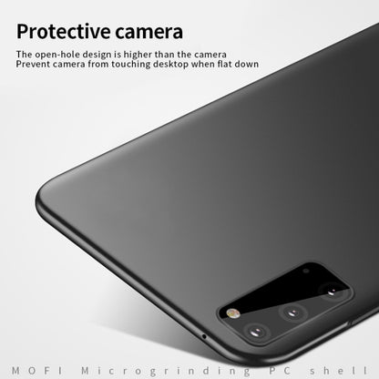 For Galaxy S20 MOFI Frosted PC Ultra-thin Hard Case(Black) - Galaxy Phone Cases by MOFI | Online Shopping South Africa | PMC Jewellery