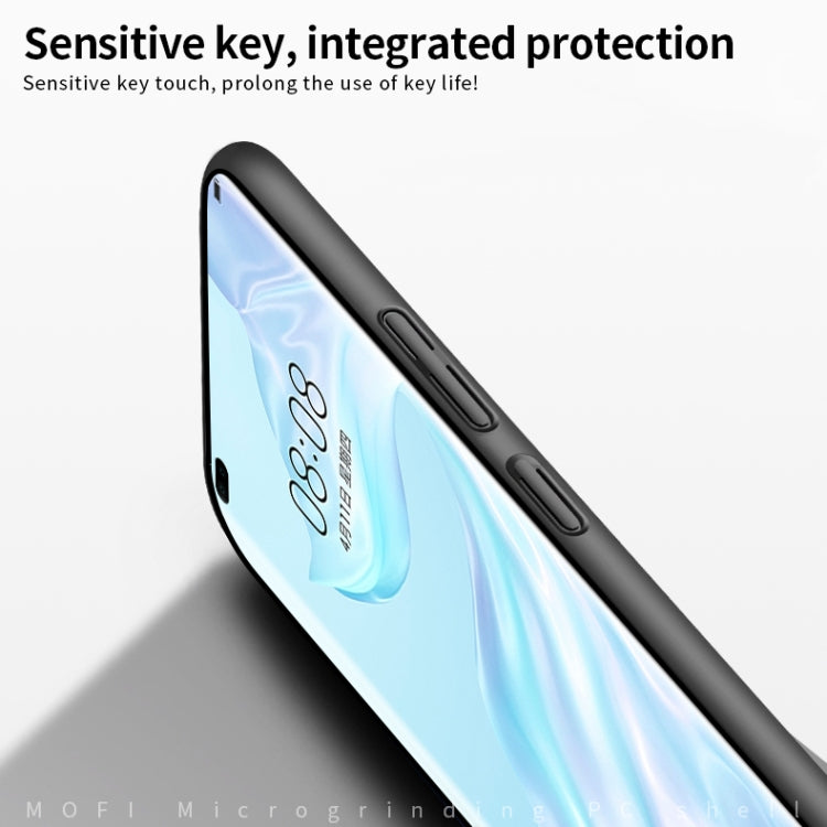 For Huawei P40 MOFI Frosted PC Ultra-thin Hard Case(Rose Gold) - Huawei Cases by MOFI | Online Shopping South Africa | PMC TechLife