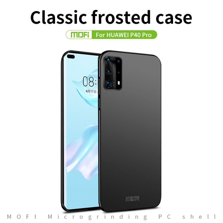 For Huawei P40 Pro MOFI Frosted PC Ultra-thin Hard Case(Red) - Huawei Cases by MOFI | Online Shopping South Africa | PMC TechLife
