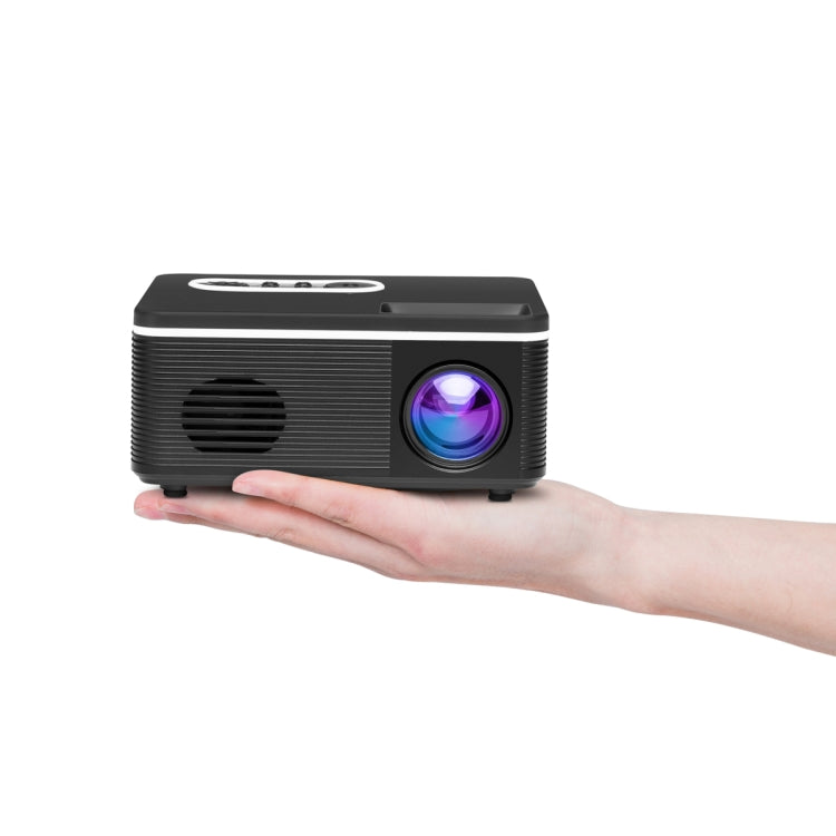 S361 80Lumens 320 x 240 Pixel Portable Mini Projector, Support 1080P, AU Plug(Black) - LED Projector by PMC Jewellery | Online Shopping South Africa | PMC Jewellery | Buy Now Pay Later Mobicred