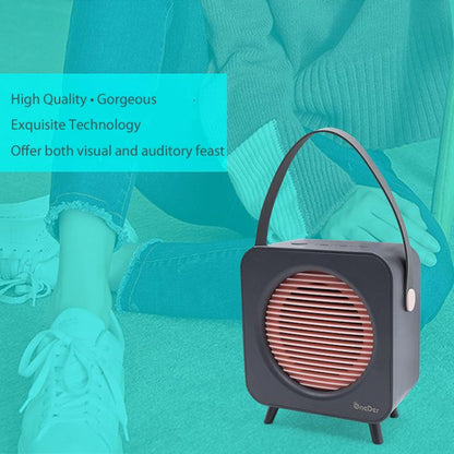 Oneder V9 Fabric Portable Wireless Bluetooth Speaker Portable Card Subwoofer Creative Gift Mini Speaker(Orange) - Desktop Speaker by OneDer | Online Shopping South Africa | PMC Jewellery | Buy Now Pay Later Mobicred