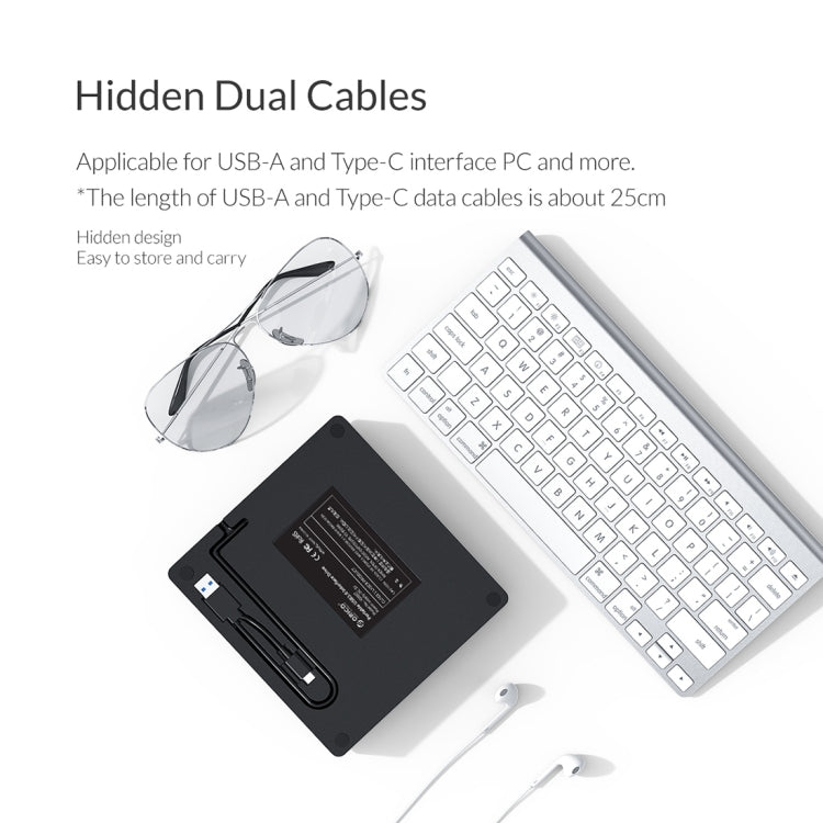 ORICO XD007 USB3.0 External CD Driver - free shipping - PMC Jewellery - Order now!