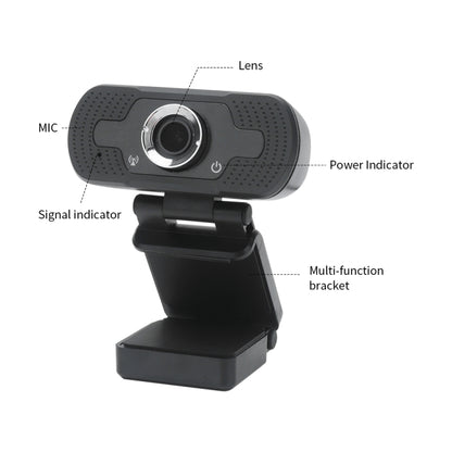 Full HD 1080P Web Camera With Noise Cancellation Microphone Skype Streaming Live Camera for Computer Android TV - HD Camera by PMC Jewellery | Online Shopping South Africa | PMC Jewellery | Buy Now Pay Later Mobicred