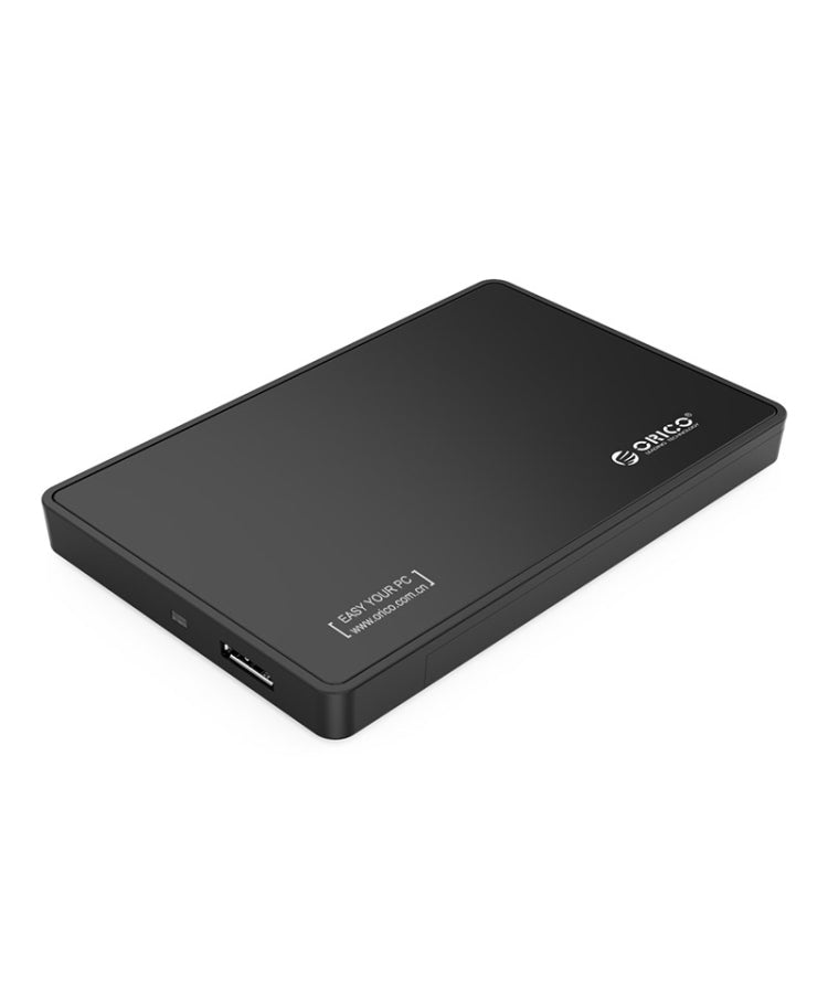 ORICO 2588US3-V1 2.5 inch USB3.0 Hard Drive Enclosure(Black) - HDD Enclosure by ORICO | Online Shopping South Africa | PMC Jewellery | Buy Now Pay Later Mobicred