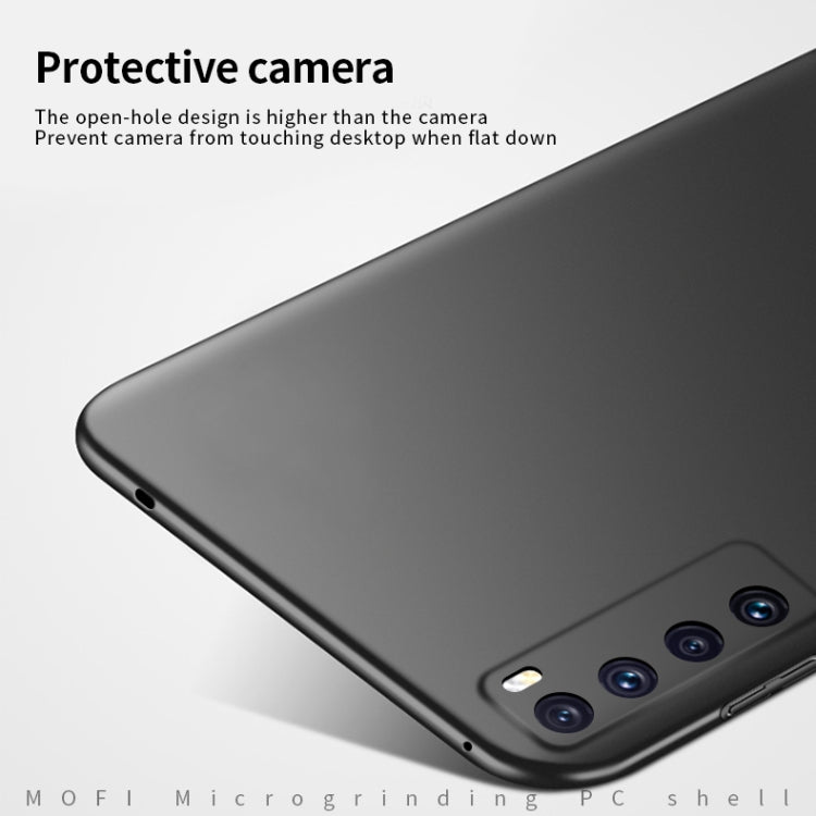 For Huawei Nova 7 MOFI Frosted PC Ultra-thin Hard Case(Gold) - Huawei Cases by MOFI | Online Shopping South Africa | PMC TechLife