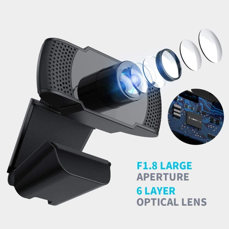 HD 1080P Megapixels USB Webcam Camera CMOS Sensor with MIC for Computer PC Laptops - HD Camera by PMC Jewellery | Online Shopping South Africa | PMC Jewellery | Buy Now Pay Later Mobicred