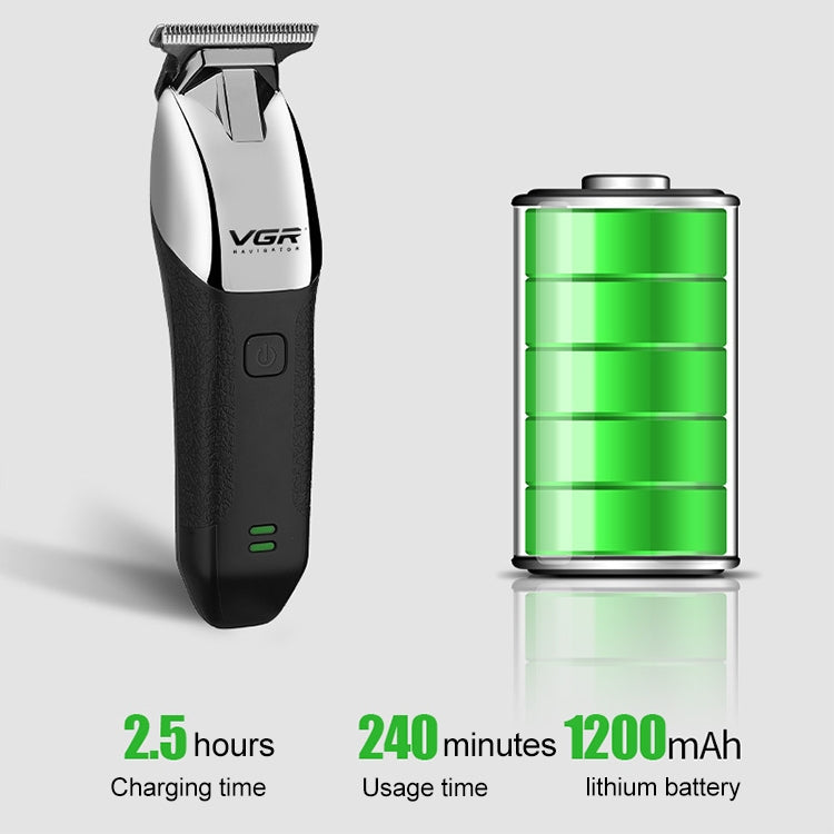 VGR V-171 5W USB Portable Push White Electric Clippers - free shipping - PMC TechLife - Order now!