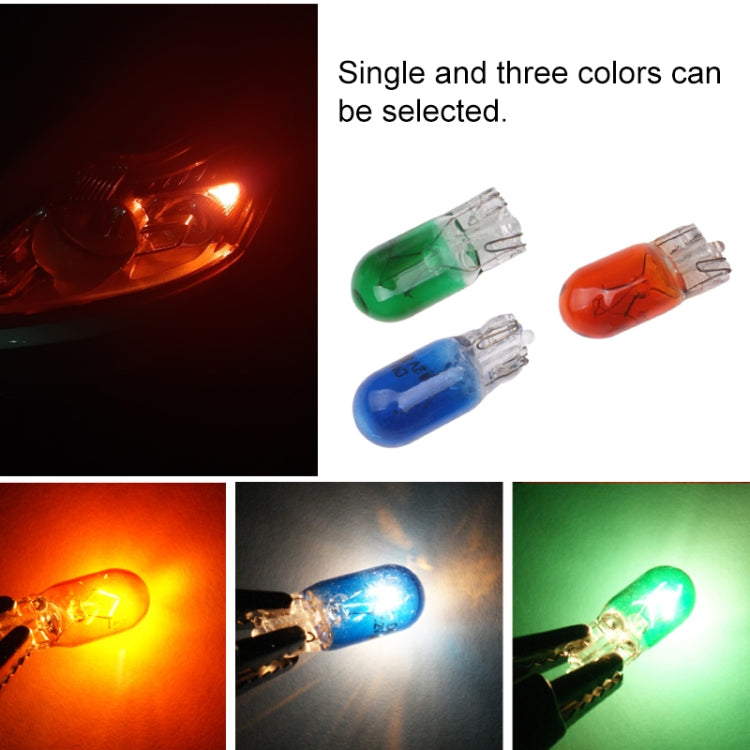 5 PCS T10 12V 5W Car Instrument Light Reading Light(Green) - Instrument Lights by PMC TechLife | Online Shopping South Africa | PMC TechLife | Buy Now Pay Later Mobicred