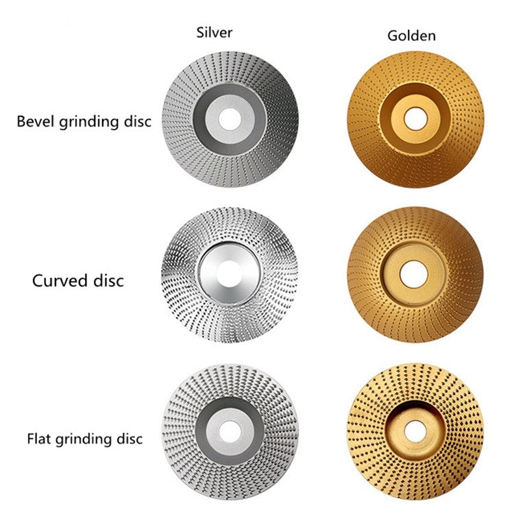 Woodworking Sanding Thorn Disk Angle Grinder Thorn Disk Plastic Grinding Disk Polishing Disk, Style:Bevel(Silver) - Abrasive Tools & Accessories by PMC TechLife | Online Shopping South Africa | PMC TechLife | Buy Now Pay Later Mobicred