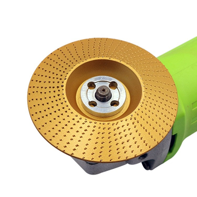 Woodworking Sanding Thorn Disk Angle Grinder Thorn Disk Plastic Grinding Disk Polishing Disk, Style:Bevel(Gold) - Abrasive Tools & Accessories by PMC Jewellery | Online Shopping South Africa | PMC Jewellery | Buy Now Pay Later Mobicred