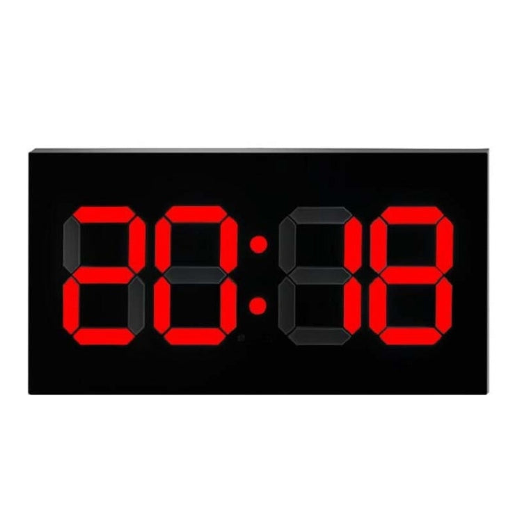 Creative Wall Clock Alarm Clock Simple Remote Control Perpetual Calendar Electronic Clock US Plug, Style:Single-sided Remote Control(Red Font) - Wall Clock by PMc TechLife | Online Shopping South Africa | PMc TechLife | Buy Now Pay Later Mobicred