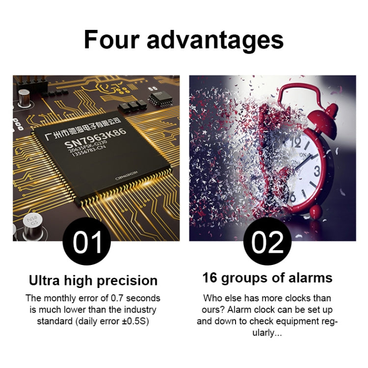 Multifunctional LED Wall Clock Creative Digital Clock, Style:Sealed Box Remote Control(White Font) - free shipping - PMc TechLife - Order now!