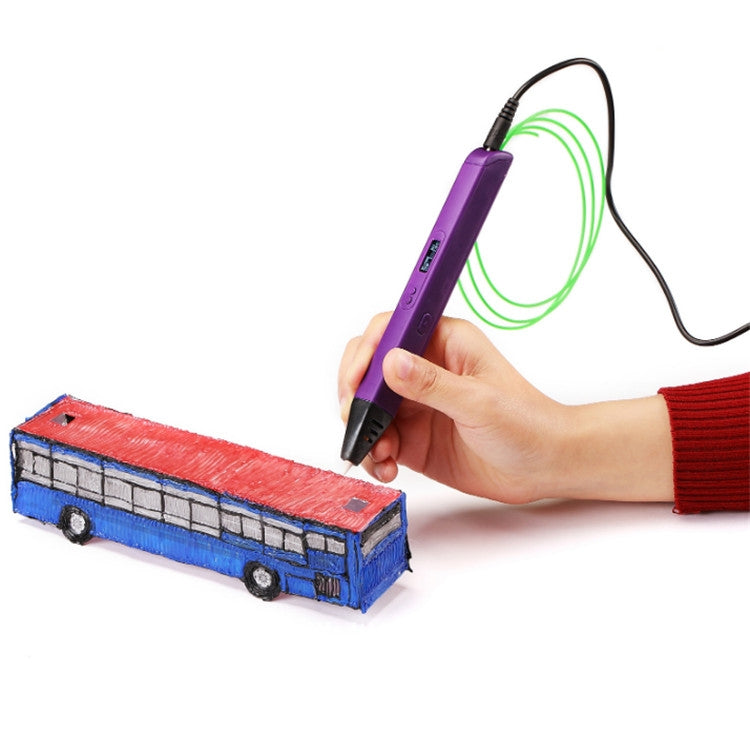 RP800A Childrens Educational Toys 3D Printing Pen, Plug Type:AU Plug(Purple) - 3D Printer by PMC Jewellery | Online Shopping South Africa | PMC Jewellery | Buy Now Pay Later Mobicred