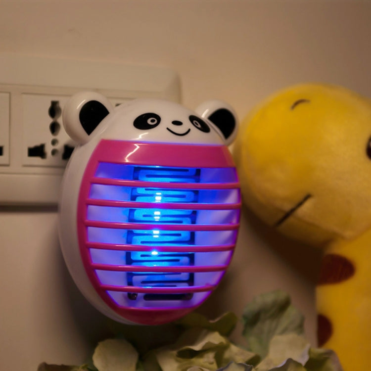 Cute Household Mosquito Killer Lamp LED Light Anti Mosquito Bug Zapper Insect Muggen Killer Night Light Colorful EU Plug(Red) - Repellents by PMC Jewellery | Online Shopping South Africa | PMC Jewellery | Buy Now Pay Later Mobicred