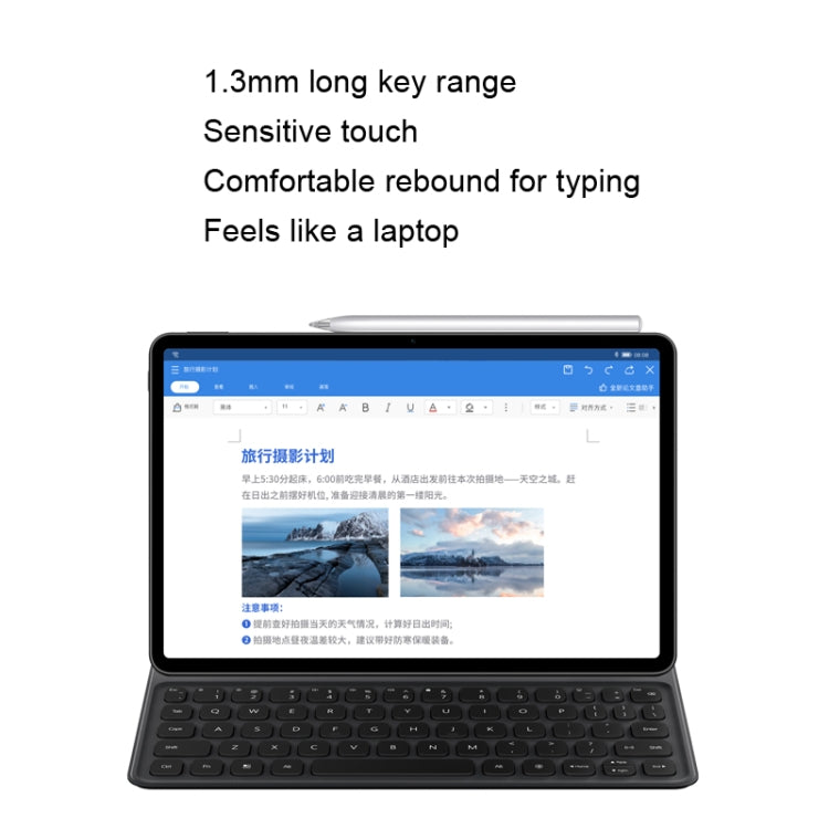 For HUAWEI MatePad 11 Original HUAWEI Smart Magnetic Keyboard(Dark Gray) - Huawei Keyboard by Huawei | Online Shopping South Africa | PMC Jewellery