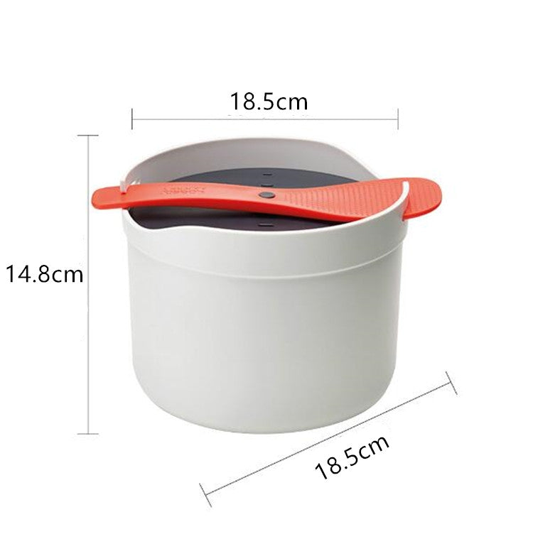 Kitchenware Microwave Oven Utensils Rrice Cooker Heating Steamer Pot Steamed Rice Box(Forest Green) - Cooking Tools by PMC TechLife | Online Shopping South Africa | PMC TechLife | Buy Now Pay Later Mobicred