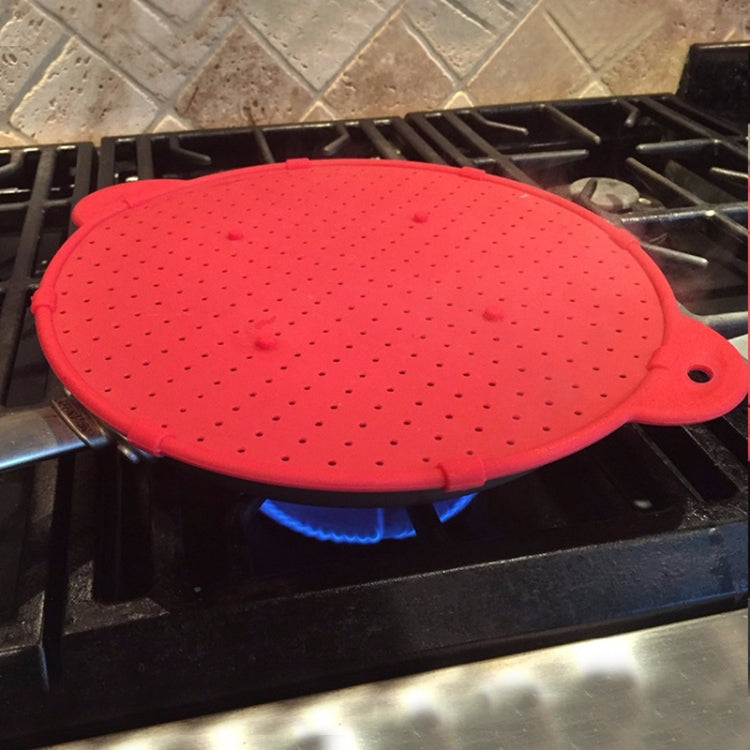 Multifunctional Food Grade Silicone Placemat Creative Kitchenware Heat Insulation Screen Filter(Red) - Filters by PMC TechLife | Online Shopping South Africa | PMC TechLife | Buy Now Pay Later Mobicred