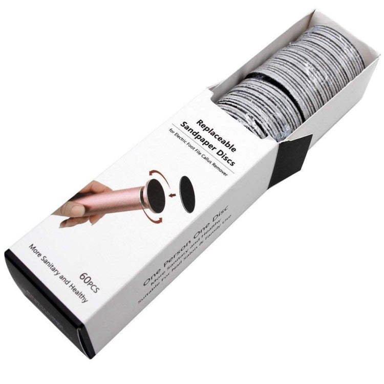 60 PCS Replacement Sandpaper Disk for Electric Foot Polisher, Specification:60 Mesh (Grit) - Grinding Tools & Accessories by PMC TechLife | Online Shopping South Africa | PMC TechLife | Buy Now Pay Later Mobicred