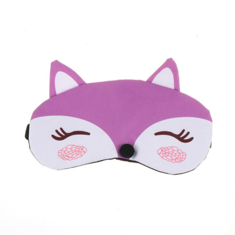 Cute Fox 3D Sleep Mask Rest Travel Sleeping Cover Sleep Ice Mask(Purple) - free shipping - PMC TechLife - Order now!
