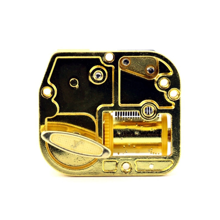 Eight-tone Gold-plated Bar Repair Parts DIY Sky City Paperback Music Box(Swan Lake) - Music Box by PMC Jewellery | Online Shopping South Africa | PMC Jewellery | Buy Now Pay Later Mobicred