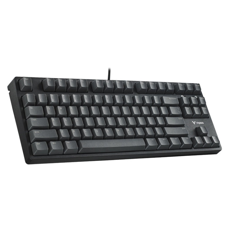 Rapoo V860 Desktop Wired Gaming Mechanical Keyboard, Specifications:87 Keys(Green Shaft) - Wired Keyboard by Rapoo | Online Shopping South Africa | PMC Jewellery | Buy Now Pay Later Mobicred