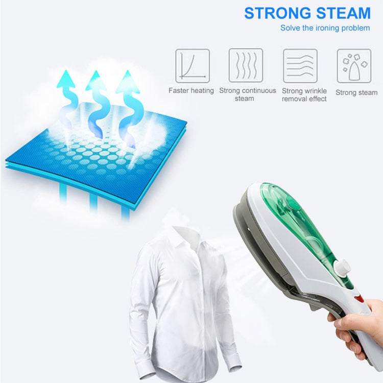 Handheld Garment Steamer Brush Portable Clothes Steam Iron, AU Plug 220V(Green) - free shipping - PMC TechLife - Order now!