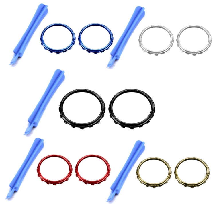 For Xbox One Elite 5pairs 3D Replacement Ring + Screwdriver Handle Accessories, Colour:Black - XBOX Spare Parts by PMC TechLife | Online Shopping South Africa | PMC TechLife