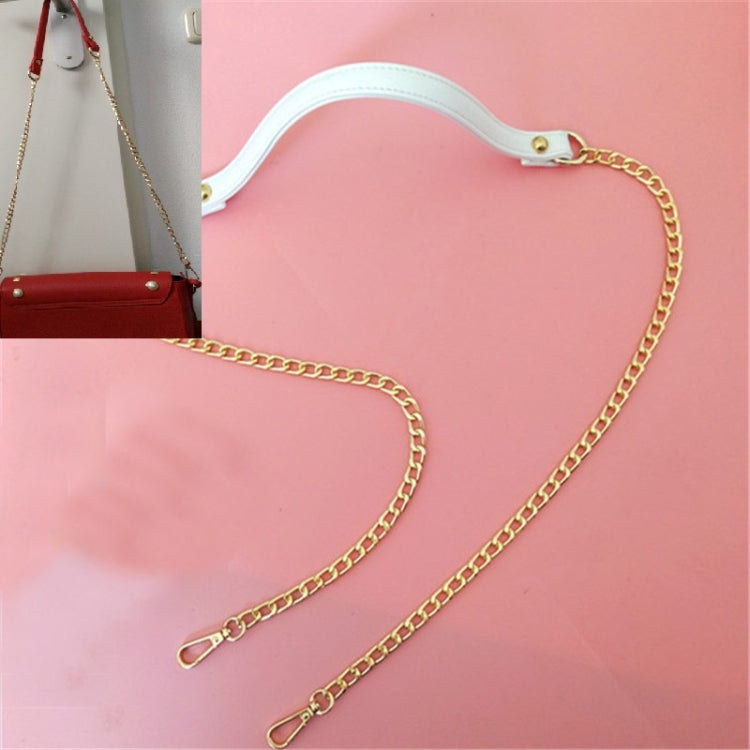 Women Bag PU Leather Chain Long Shoulder Strap Bag Accessories(White) - Accessories by PMC TechLife | Online Shopping South Africa | PMC TechLife | Buy Now Pay Later Mobicred