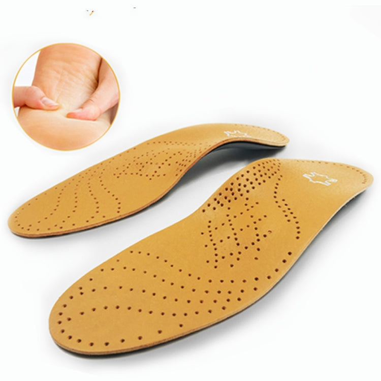 Corrected Flat Foot Arch Pad XO Leg Orthopedic Inner Eight-Shaped Corrective Insole, Size:43/44(Brown) - Shoes Care by PMC Jewellery | Online Shopping South Africa | PMC Jewellery