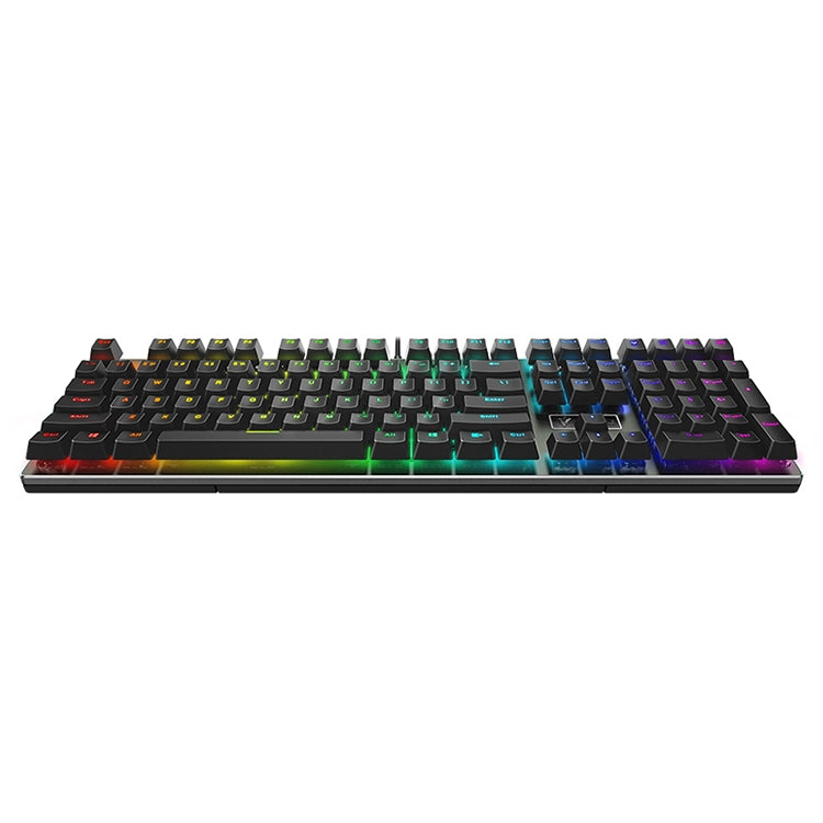 Rapoo V700RGB 104 Keys USB Wired Game Computer without Punching Mechanical Keyboard(Tea Shaft) - Wired Keyboard by Rapoo | Online Shopping South Africa | PMC Jewellery | Buy Now Pay Later Mobicred